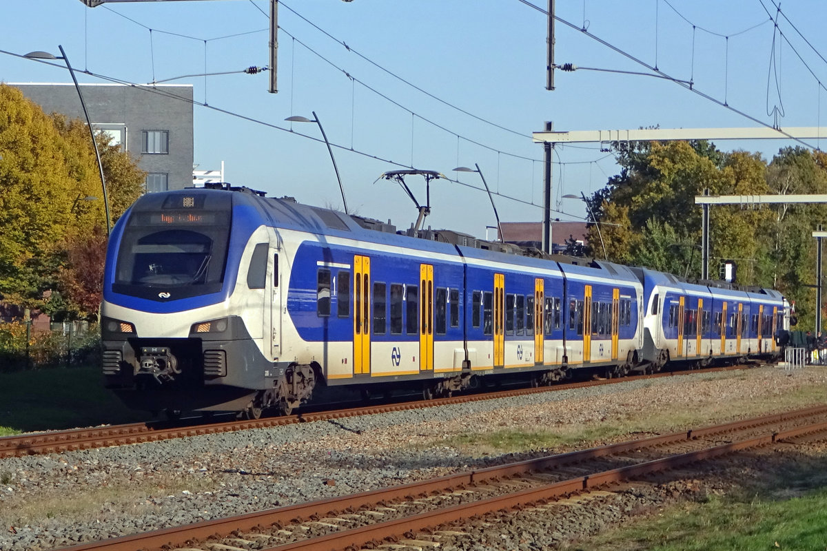 NS 2205 verlässt am 10 November 2019 Wijchen.