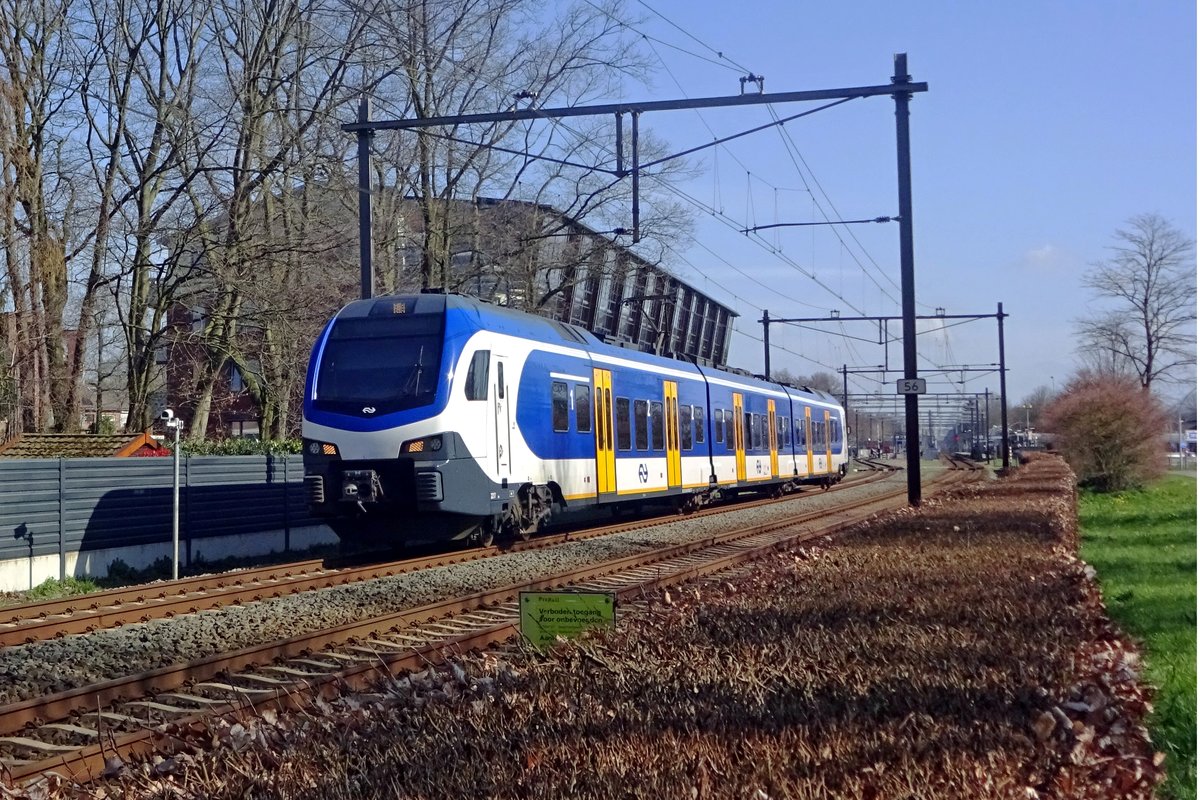 NS 2217 verlässt am 14 März 2020 Wijchen.