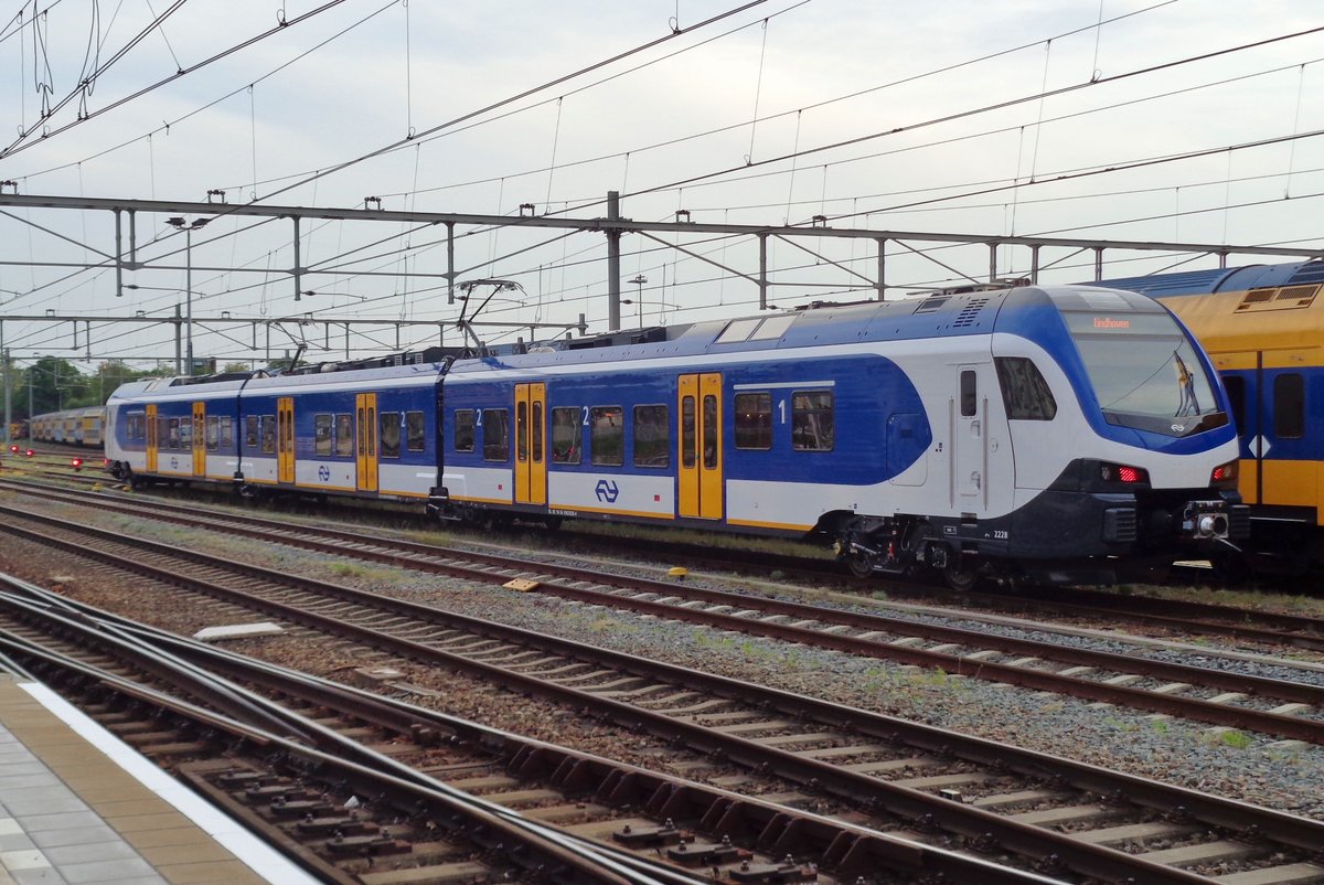 NS 2218 steht am 26 Mai 2017 in Nijmegen.