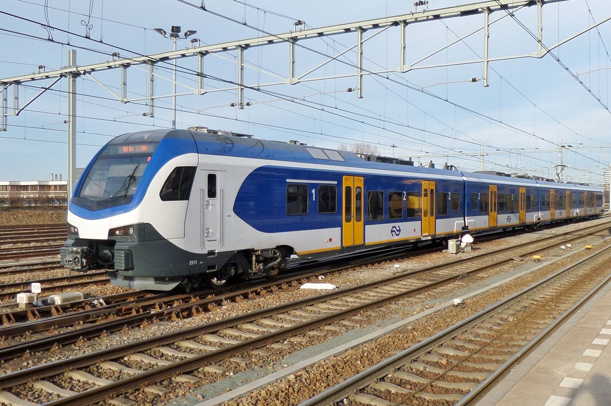 NS 2511 steht am 18 April 2017 in Nijmegen.
