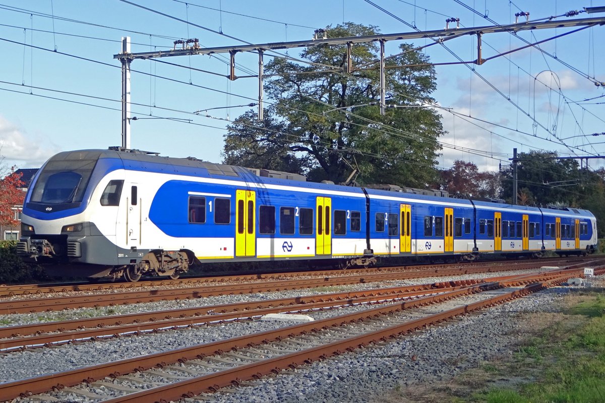 NS 2511 treft am 29 Oktober 2019 in Oss ein.