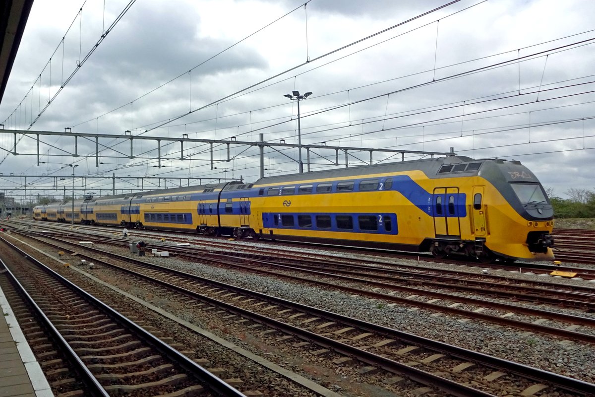 NS 8740 steht am 14 April 2020 in Nijmegen.