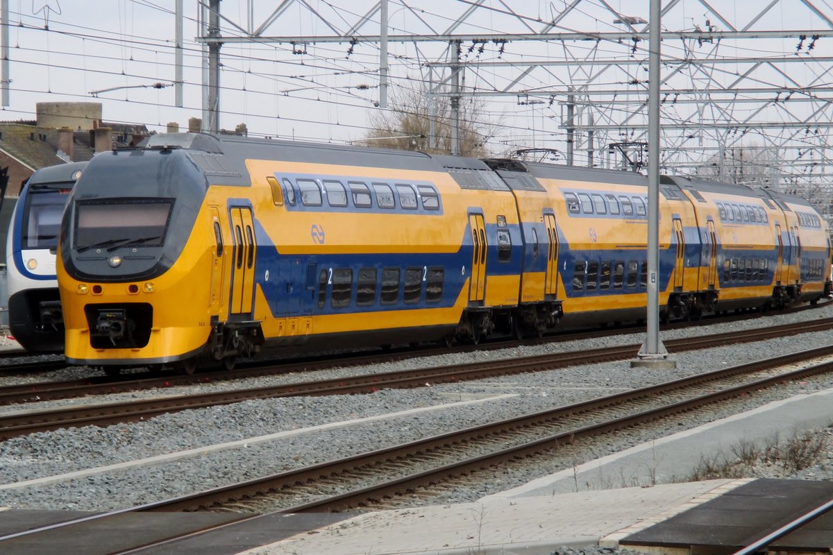 NS 9434 treft am 18 März 2018 in Utrecht Centraal ein. 