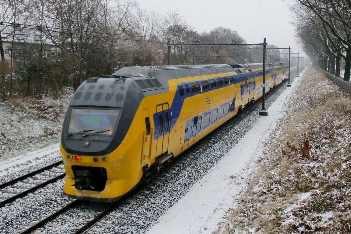 NS 9569 durchfahrt Nijmegen am 7 Jänner 2017.