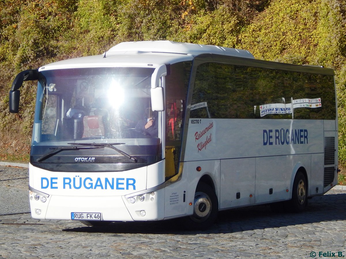 Otokar Vectio T von De Rüganer aus Deutschland im Stadthafen Sassnitz.