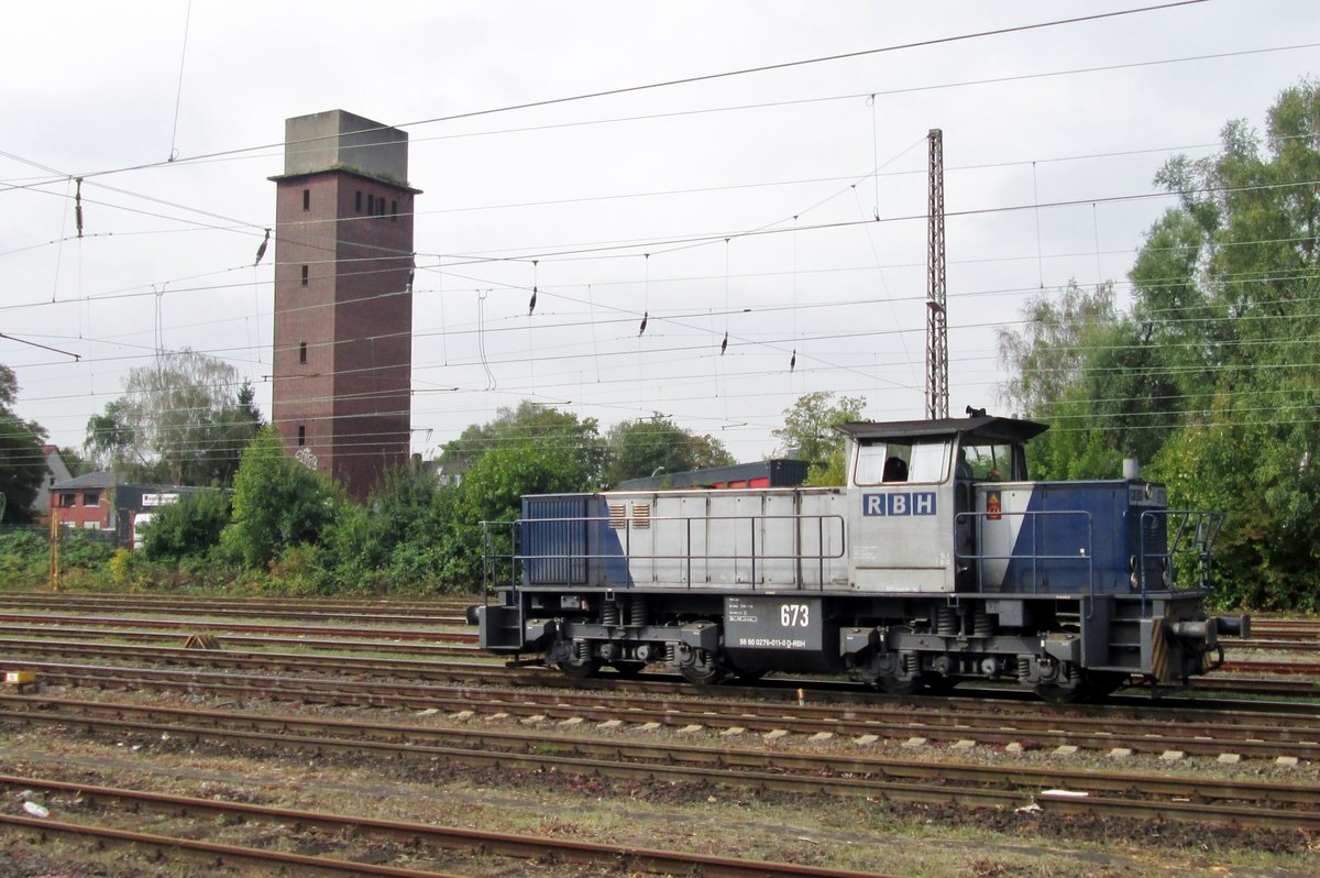 RBH 673 lauft um in Gladbeck-West am 19 September 2014.