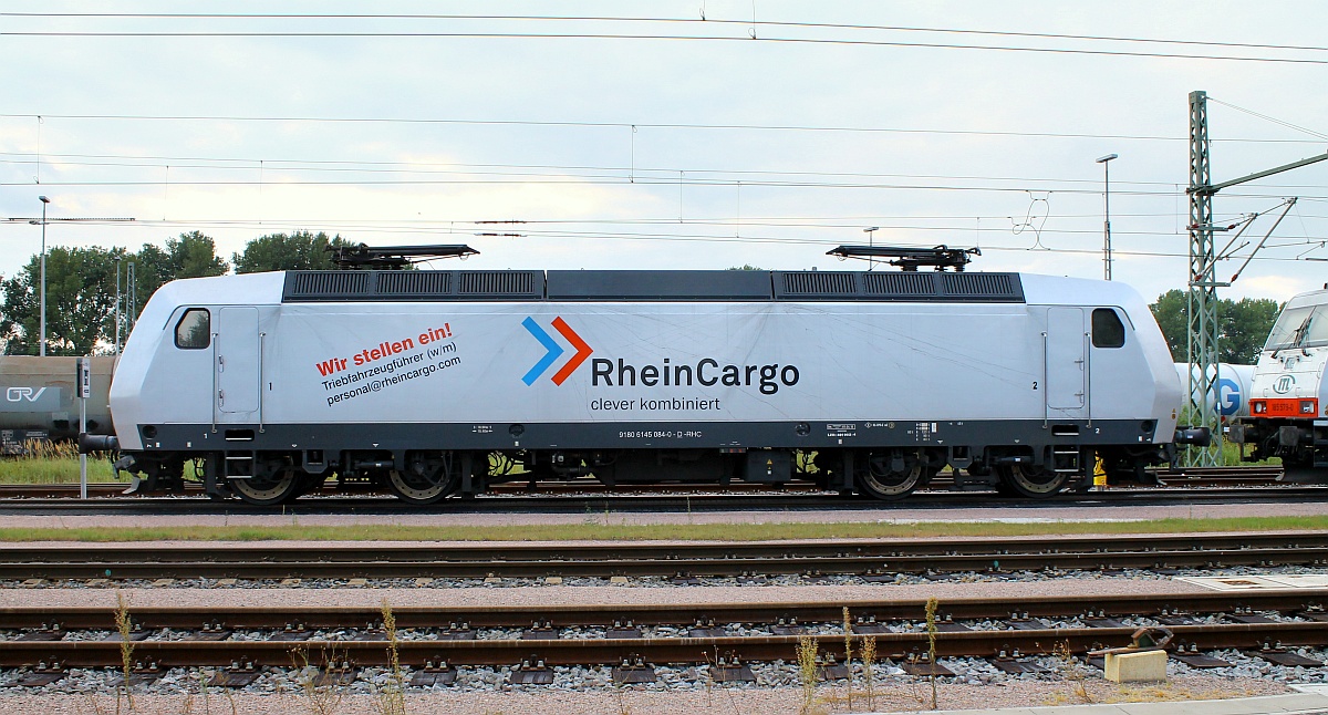 RheinCargo 145 084-0(LZB 481 002-4) Hohe Schaar 03.09.2016