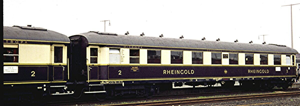 Rheingold Wagen in Braunschweig im August 1974.
