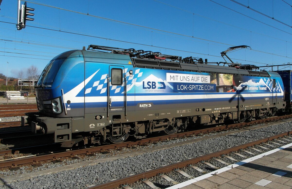 RTB 193 485 'Lokspitze'steht am 2 März 2025 in Amersfoort.