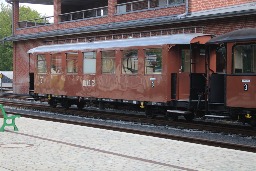 Rü.K.B.53 Wagen 970-791 KB 4i stand am 29.07.2025 in Putbus
