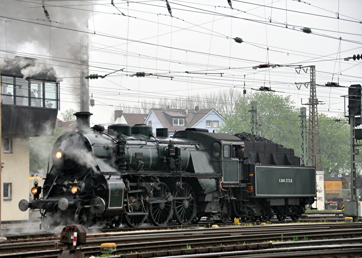 S 3/6 Nr. 3673 in Ulm am 1.Mai 2013.
