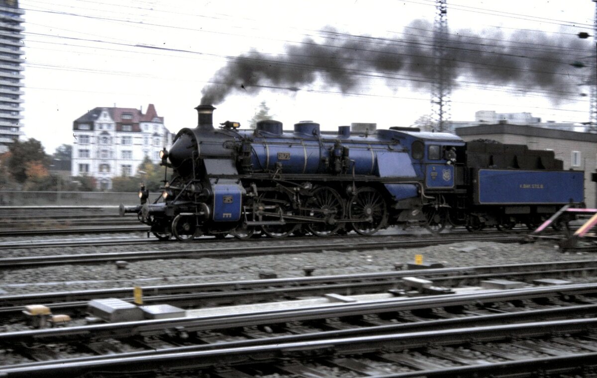 S 3/6 Nr.3673 (blau) in Ulm am 07.10.2001.