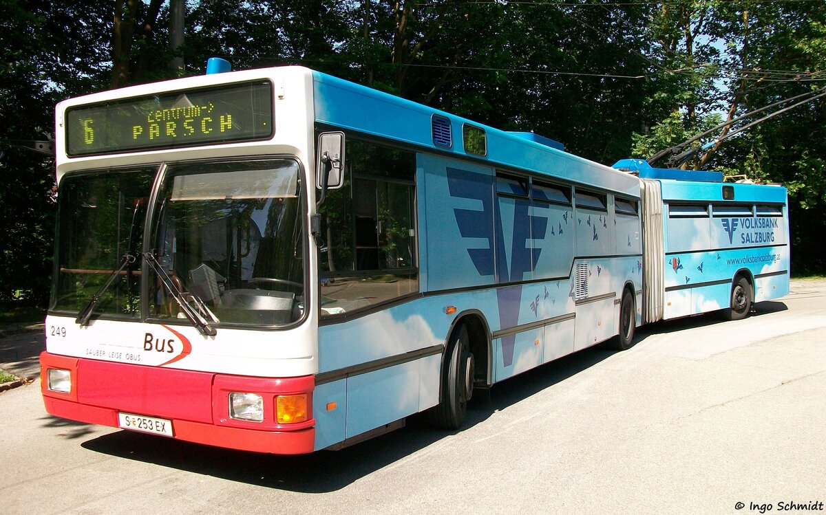 Salzburg AG | StadtBus | Nr. 249 | S-253 EX | Gr�f & Stift NGT 204 M 16 | 23.07.2009 in Salzburg
