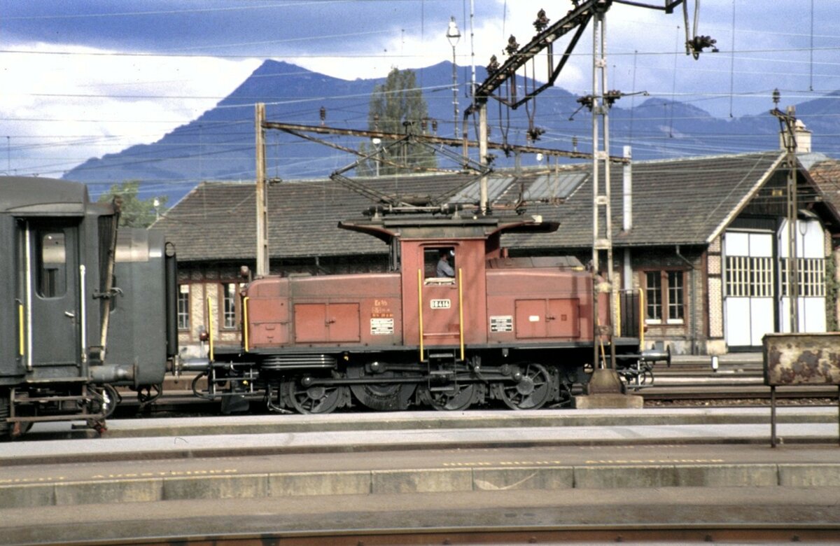 SBB Ee 3/3 Nr.16 414 in Luzern am 11.09.1980.