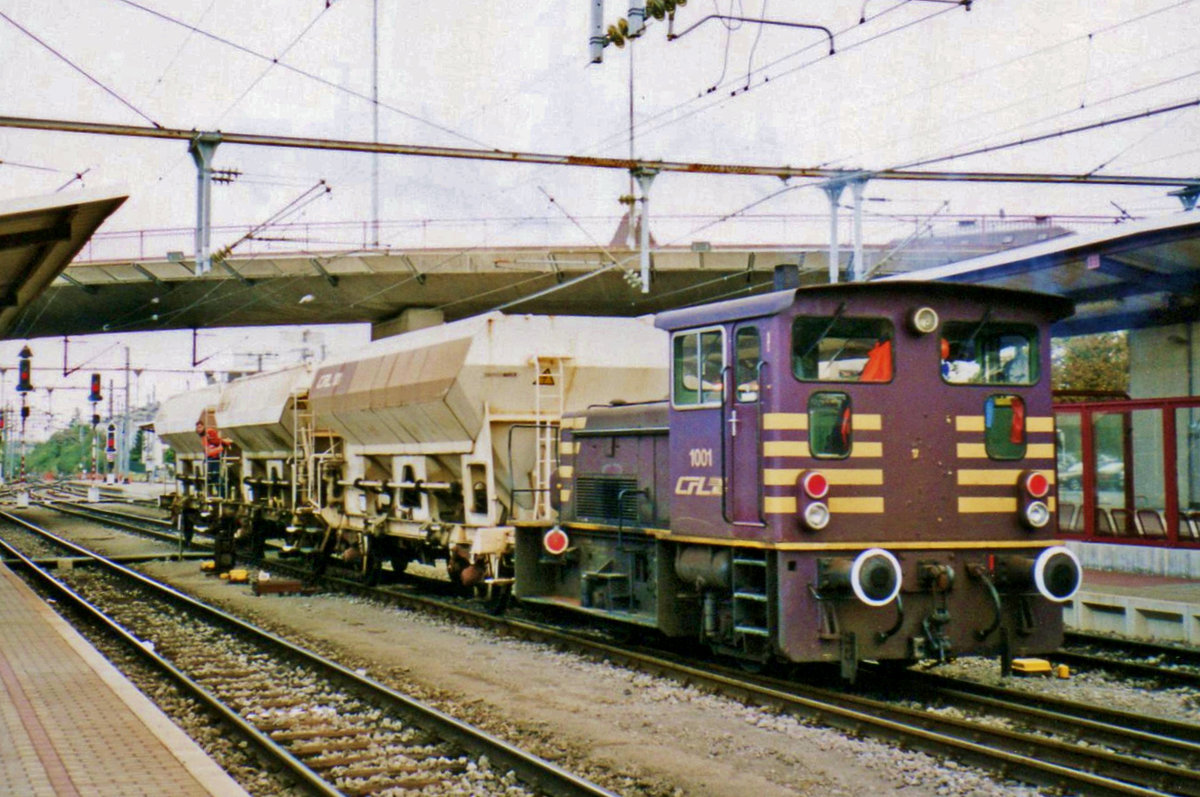 Scanbild von CFL 1001 in Bettembourg am 24 Juli 2000.