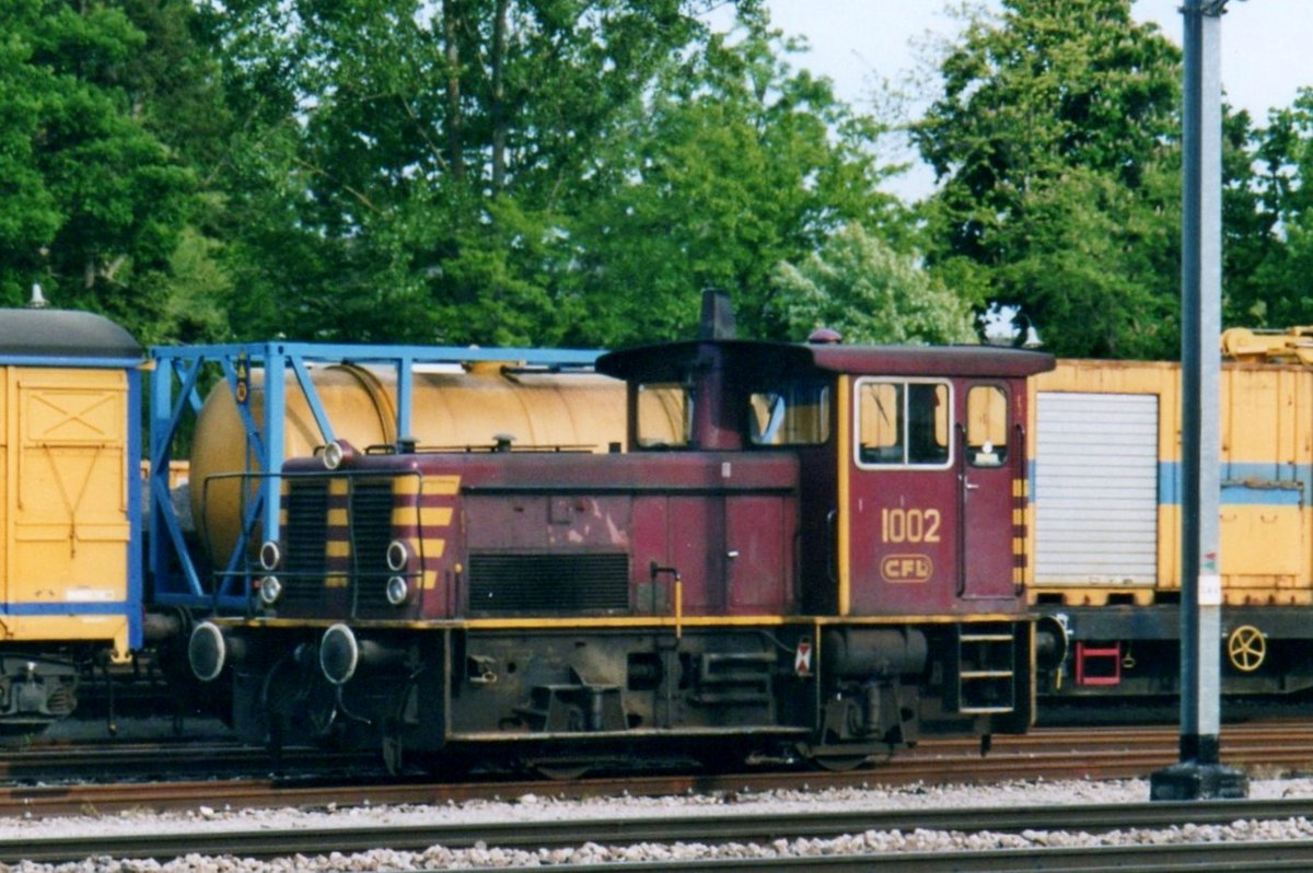Scanbild von CFL 1002 in Bettembourg am 20 Mai 2004.