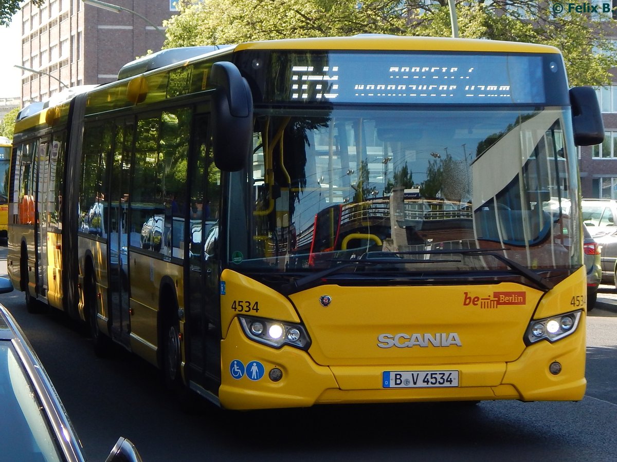 Scania Citywide der BVG in Berlin.