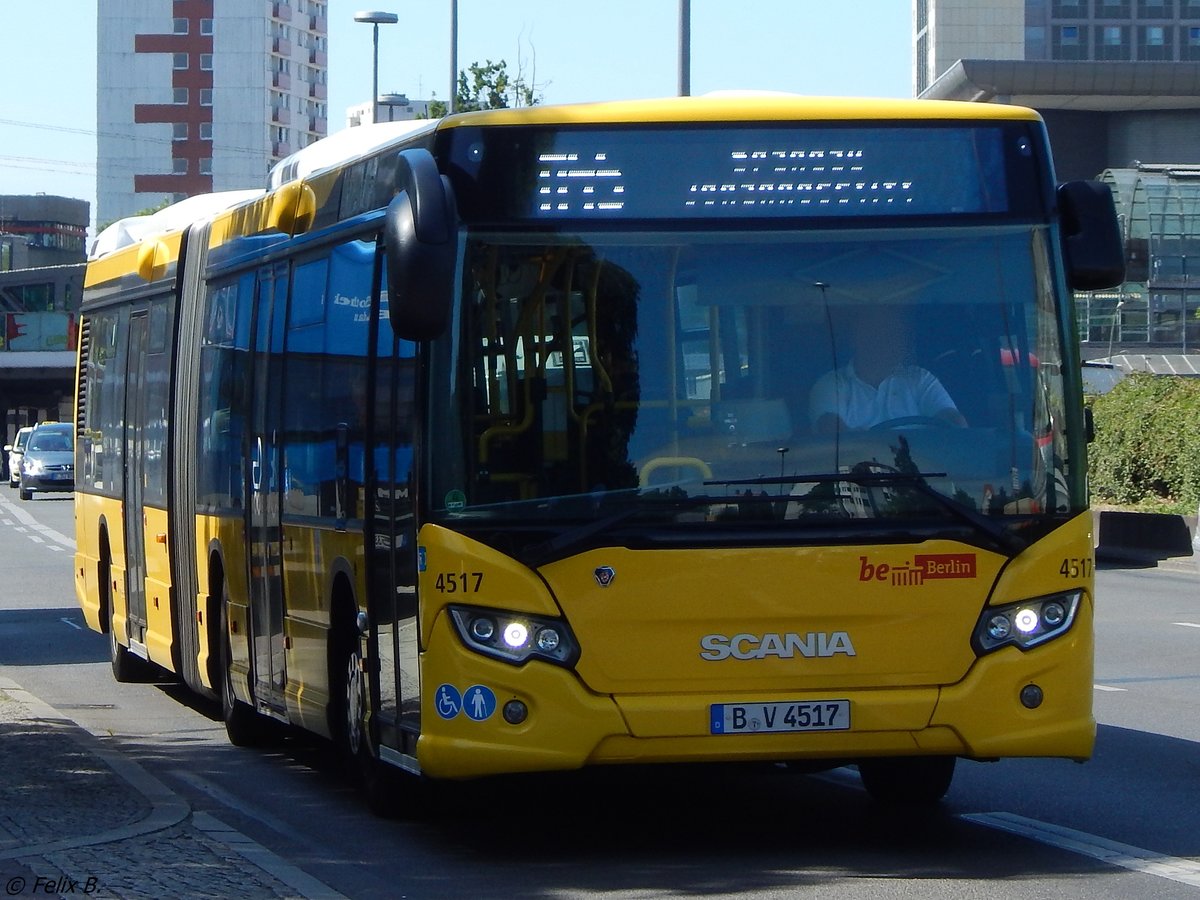 Scania Citywide der BVG in Berlin.