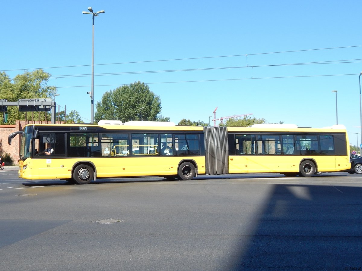 Scania Citywide der BVG in Berlin.