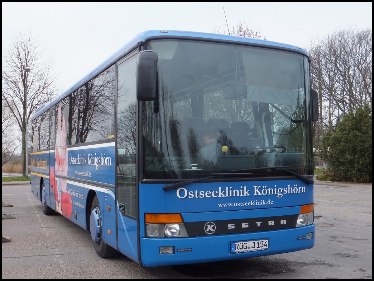 Setra 315 H der Ostseeklinik K�nigsh�rn in Stralsund.