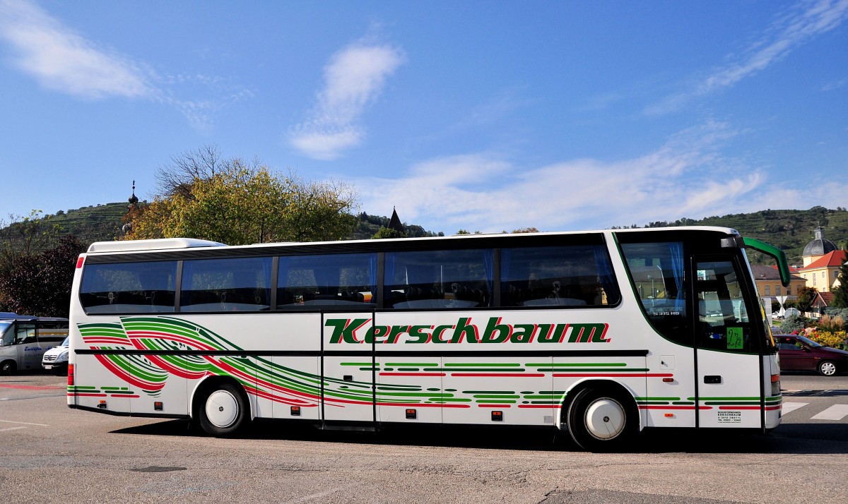 Setra 315 HD von Kerschbaum Reisen aus Nieder�sterreich am 18.9.2014 in Krems.