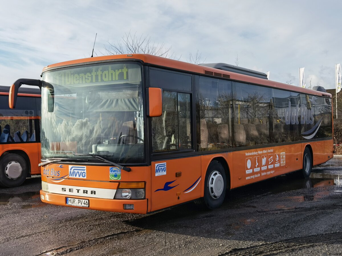 Setra 315 NF der MVVG in Röbel.