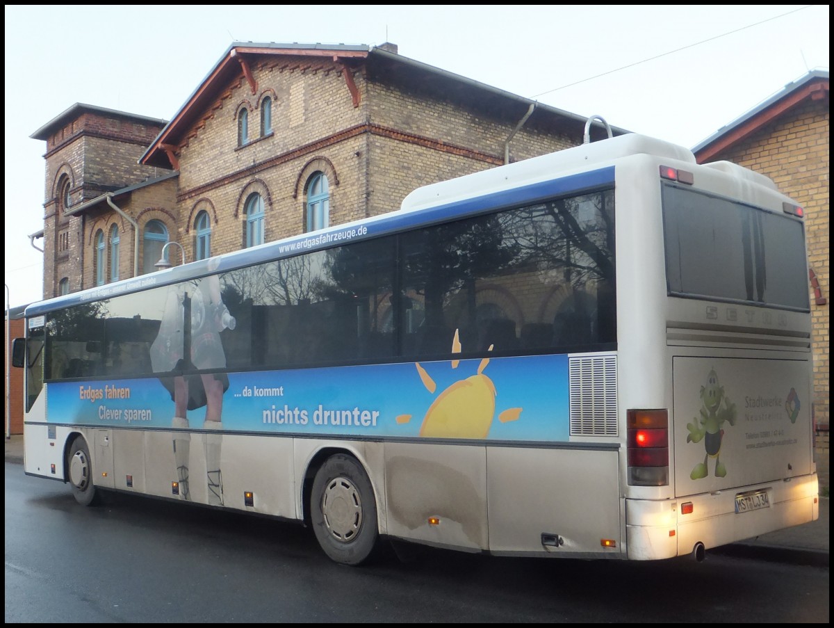 Setra 315 UL von Becker-Strelitz Reisen aus Deutschland in Bergen.