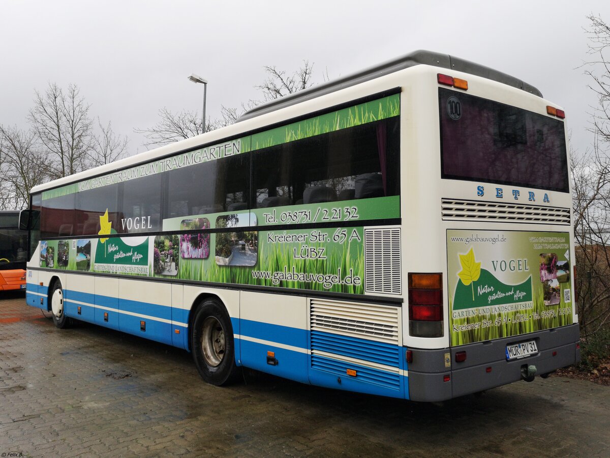 Setra 315 UL der MVVG in Malchow. 