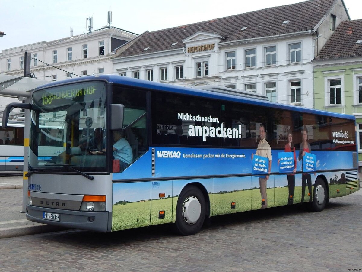 Setra 315 UL von Nahbus in Schwerin.