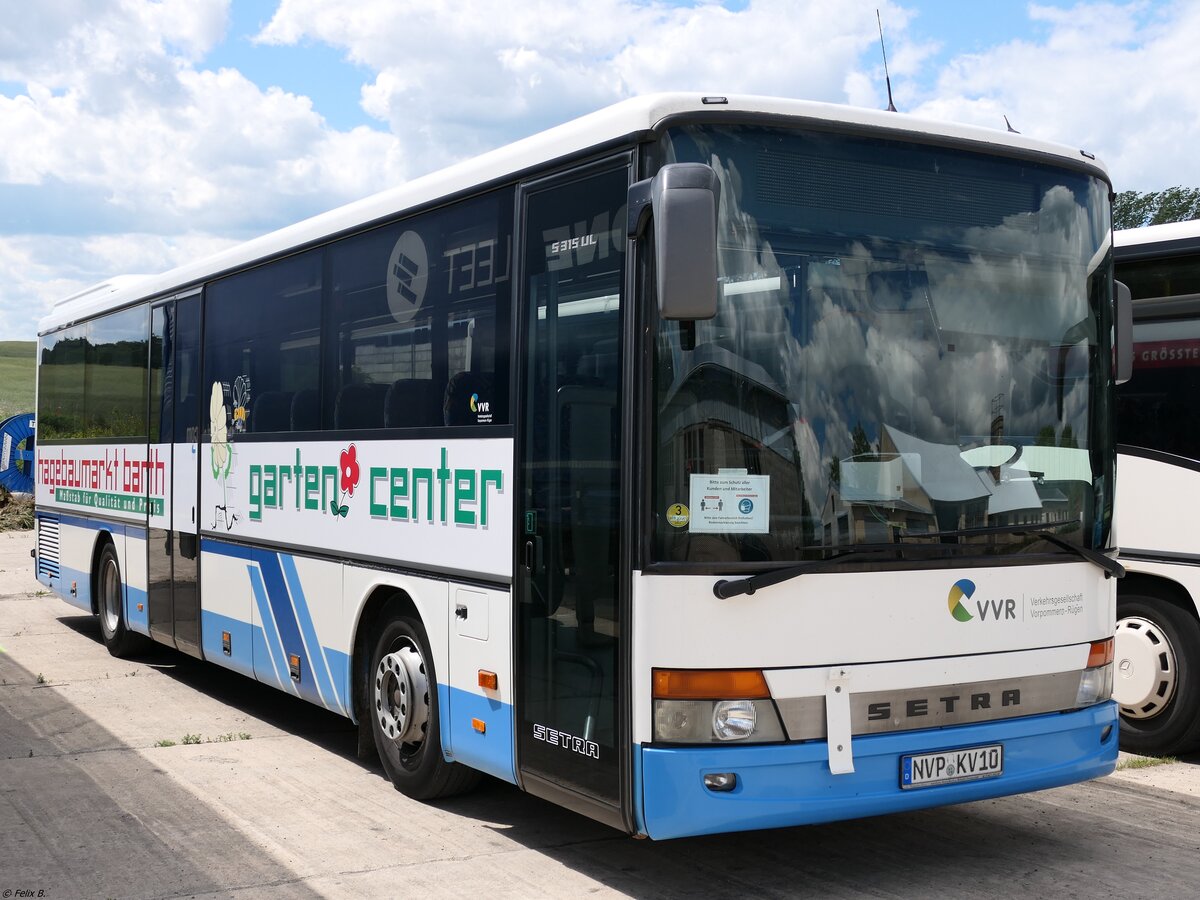 Setra 315 UL der VVR in Bad S�lze.