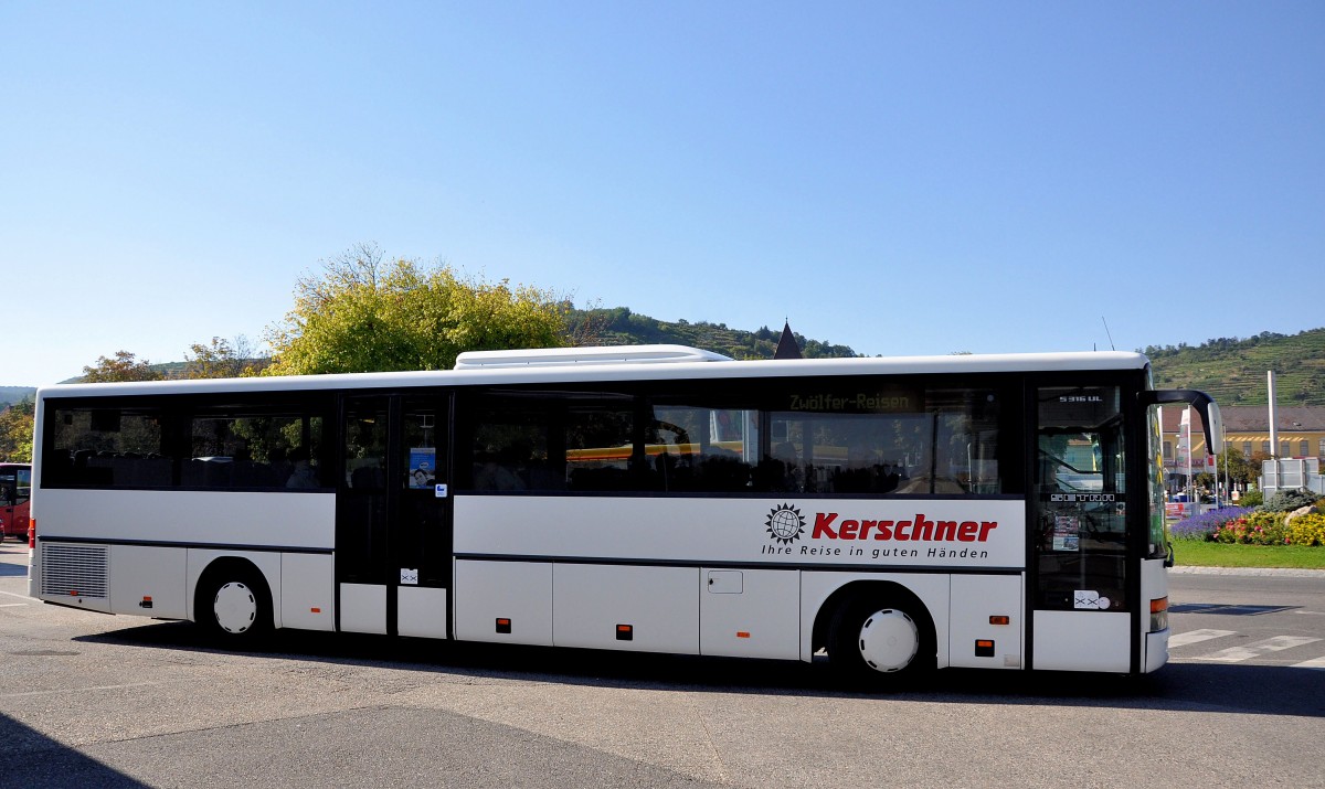 SETRA 316 UL von KERSCHNER Reisen aus �sterreich im September 2013 in Krems.