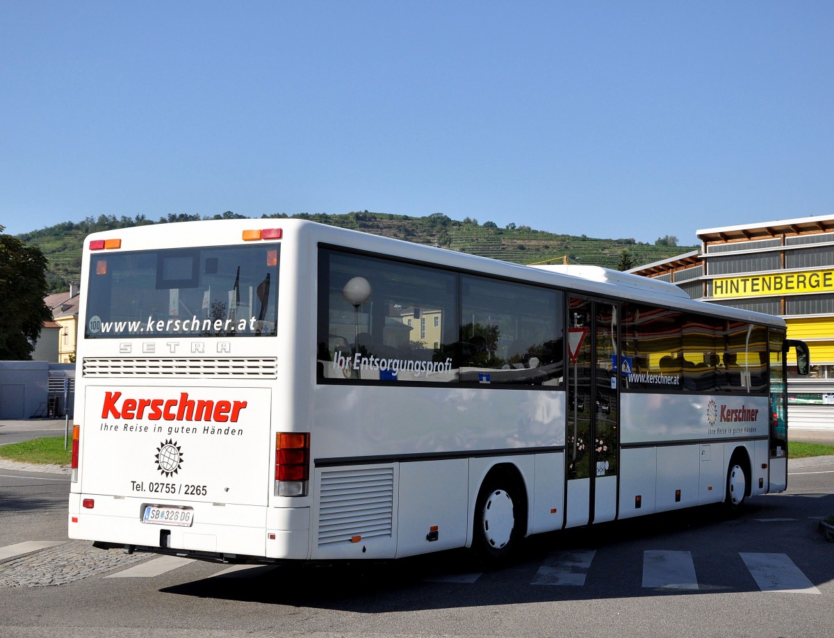 SETRA 316 UL von KERSCHNER Reisen aus �sterreich im September 2013 in Krems.
