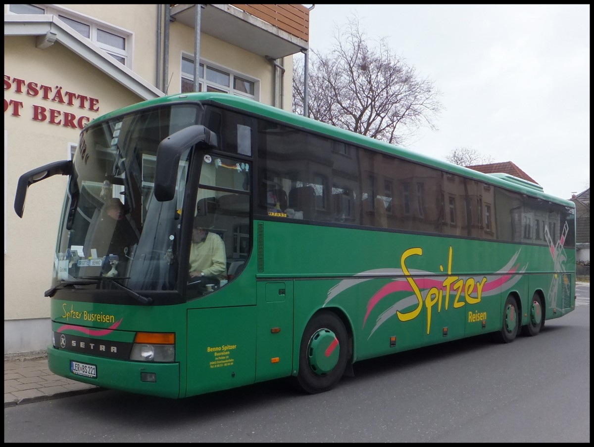 Setra 317 GT-HD von Spitzer-Reisen (ex Autokraft) aus Deutschland in Bergen. 