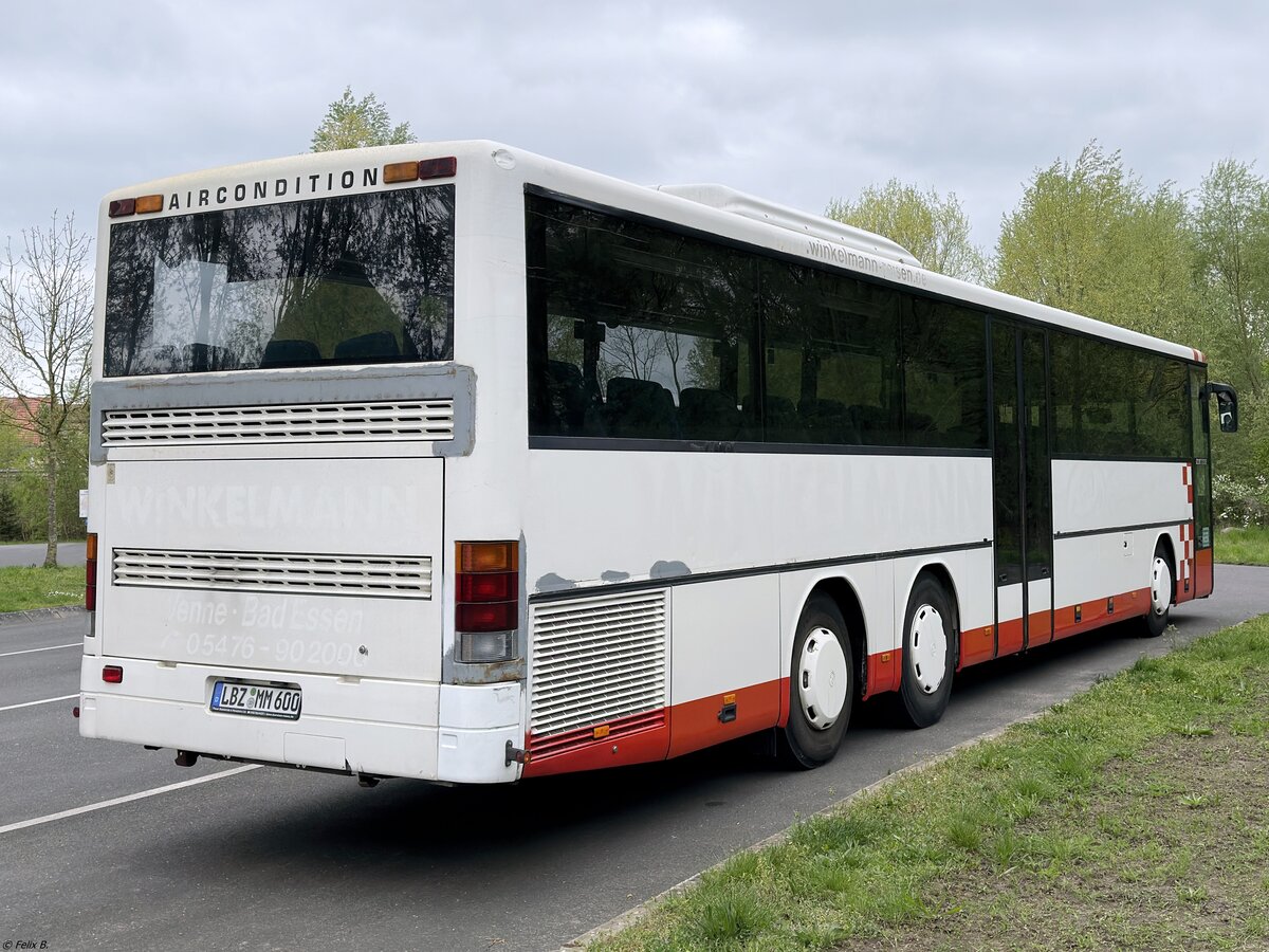 Setra 317 UL von Plauer Busbetrieb M. Maaß aus Deutschland in Plau am See.