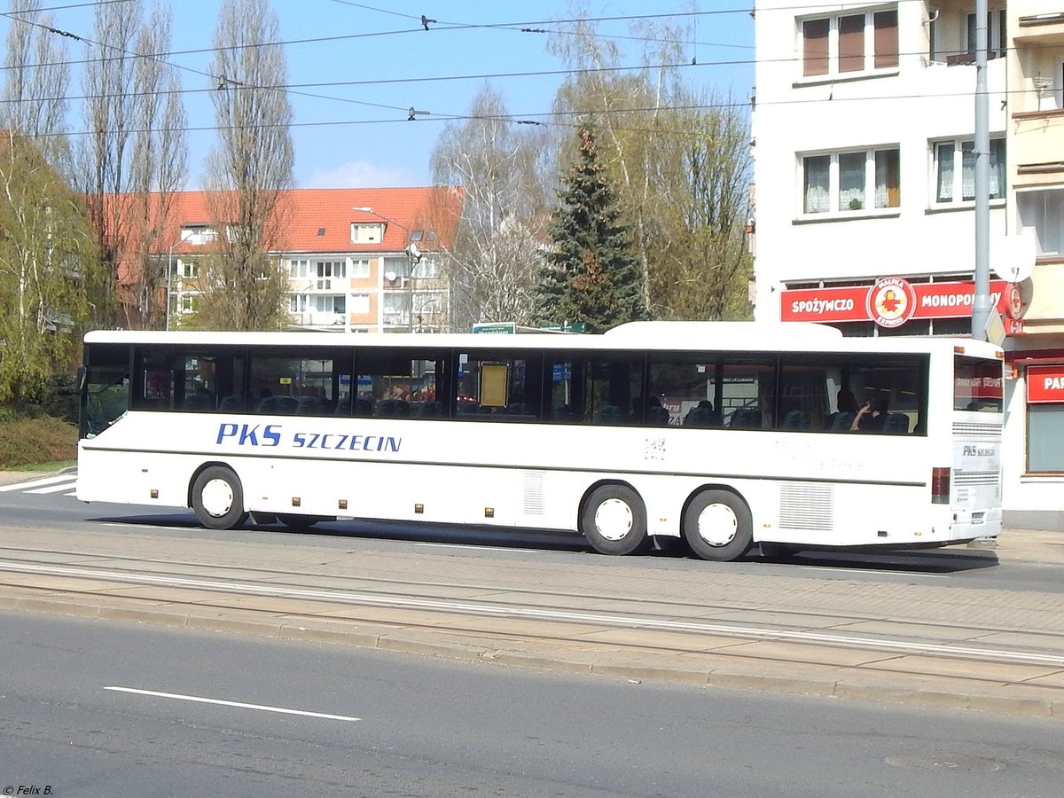 Setra 319 UL von PKS Szczecin aus Polen in Stettin.