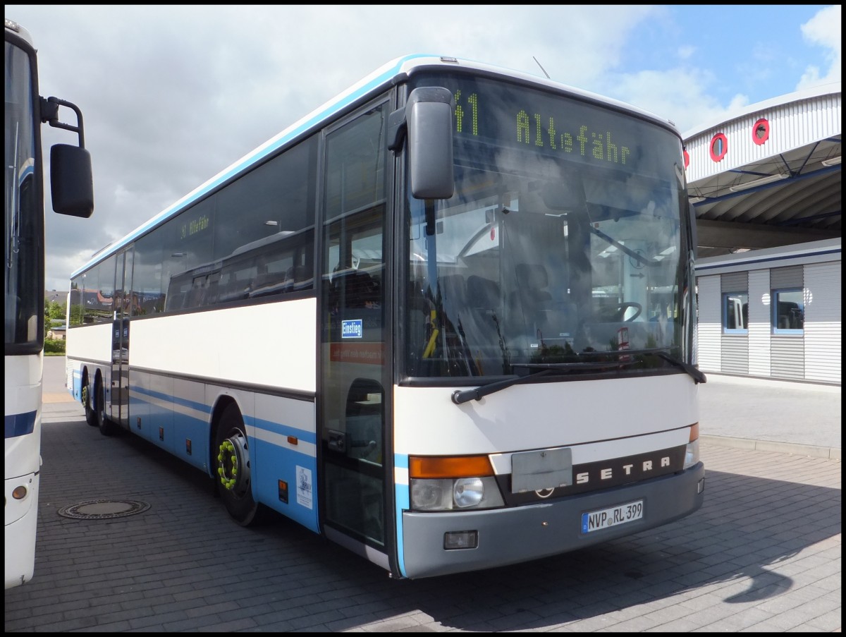Setra 319 UL der RPNV (ex KVG Ribnitz) in Bergen.