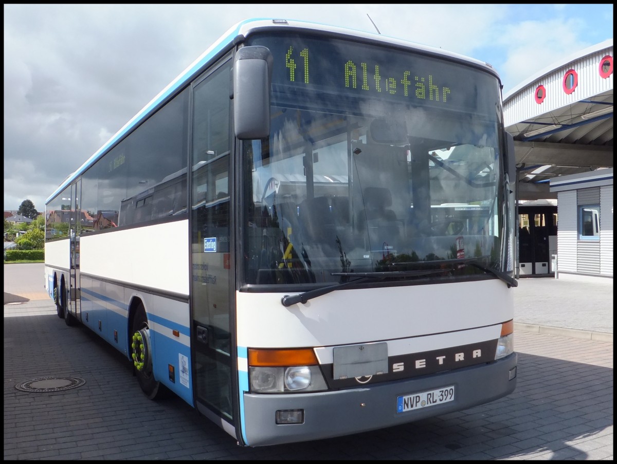 Setra 319 UL der RPNV (ex KVG Ribnitz) in Bergen.