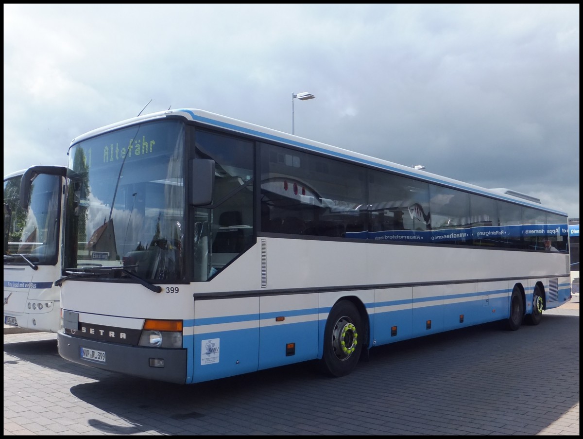 Setra 319 UL der RPNV (ex KVG Ribnitz) in Bergen.