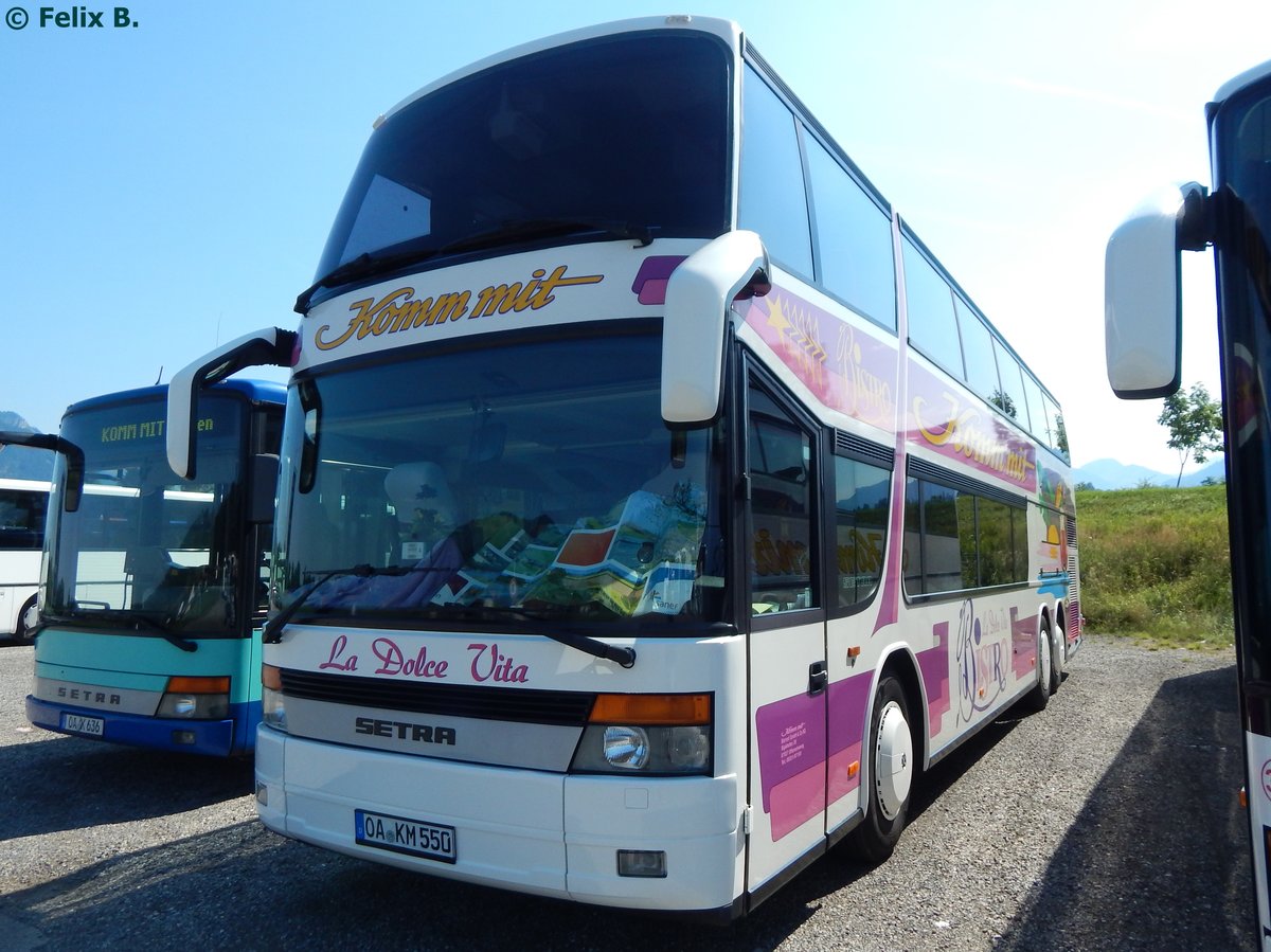 Setra 328 DT von Komm mit Reisen aus Deutschland in Ofterschwang.