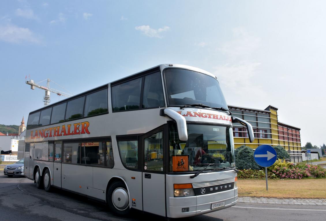 Setra 328 DT von Langthaler Reisen aus sterreich 06/2017 in Krems.