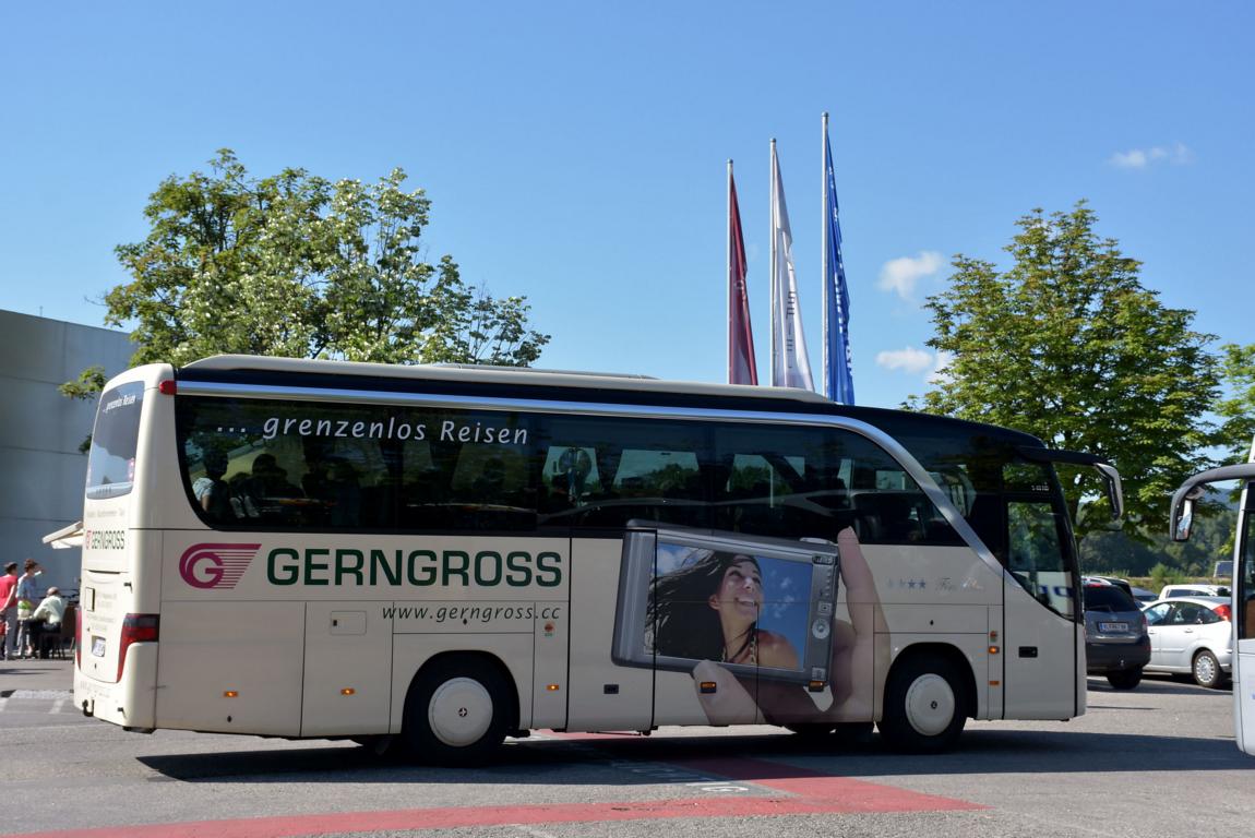 Setra 411 HD von Gerngross Reisen aus �sterreich 06/2017 in Krems.