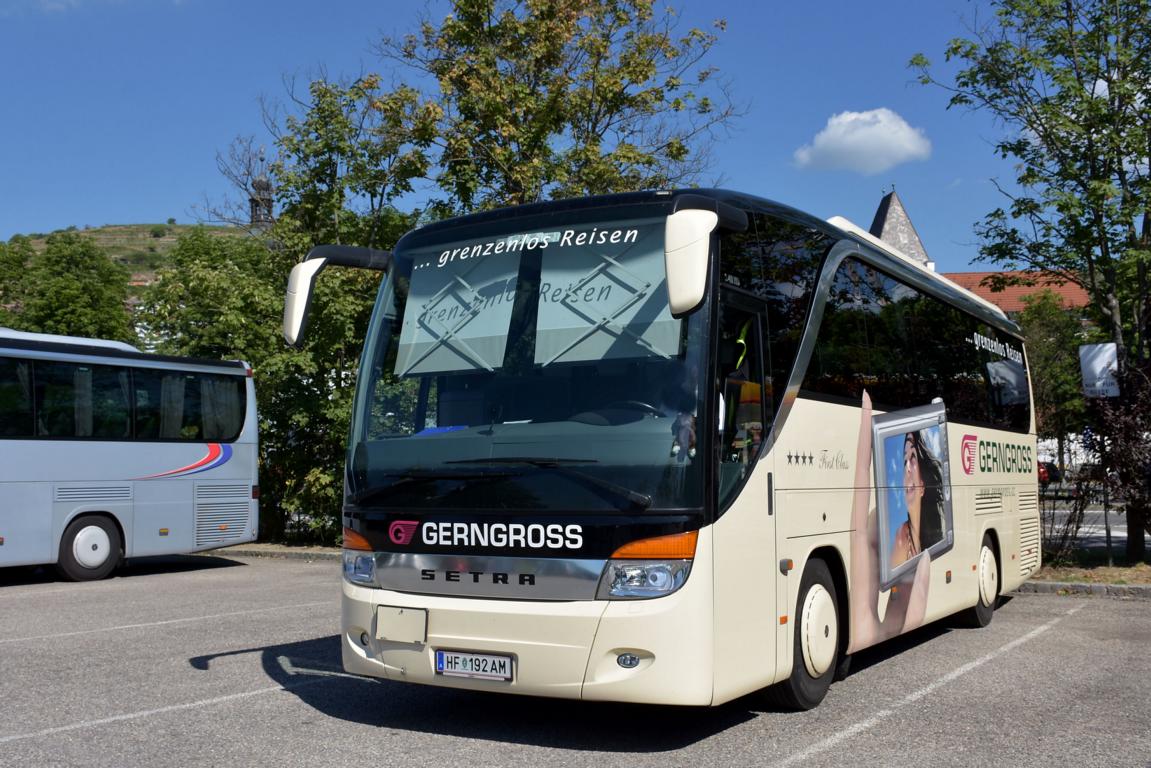 Setra 411 HD von Gerngross Reisen aus �sterreich 06/2017 in Krems.