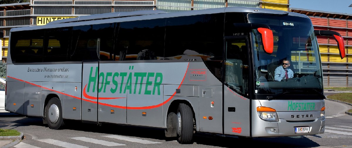 Setra 415 GT- HD von Busreisen HOFST�TTER aus �sterreich in Krems.Liebe Gr��e an den Fahrer von mir!