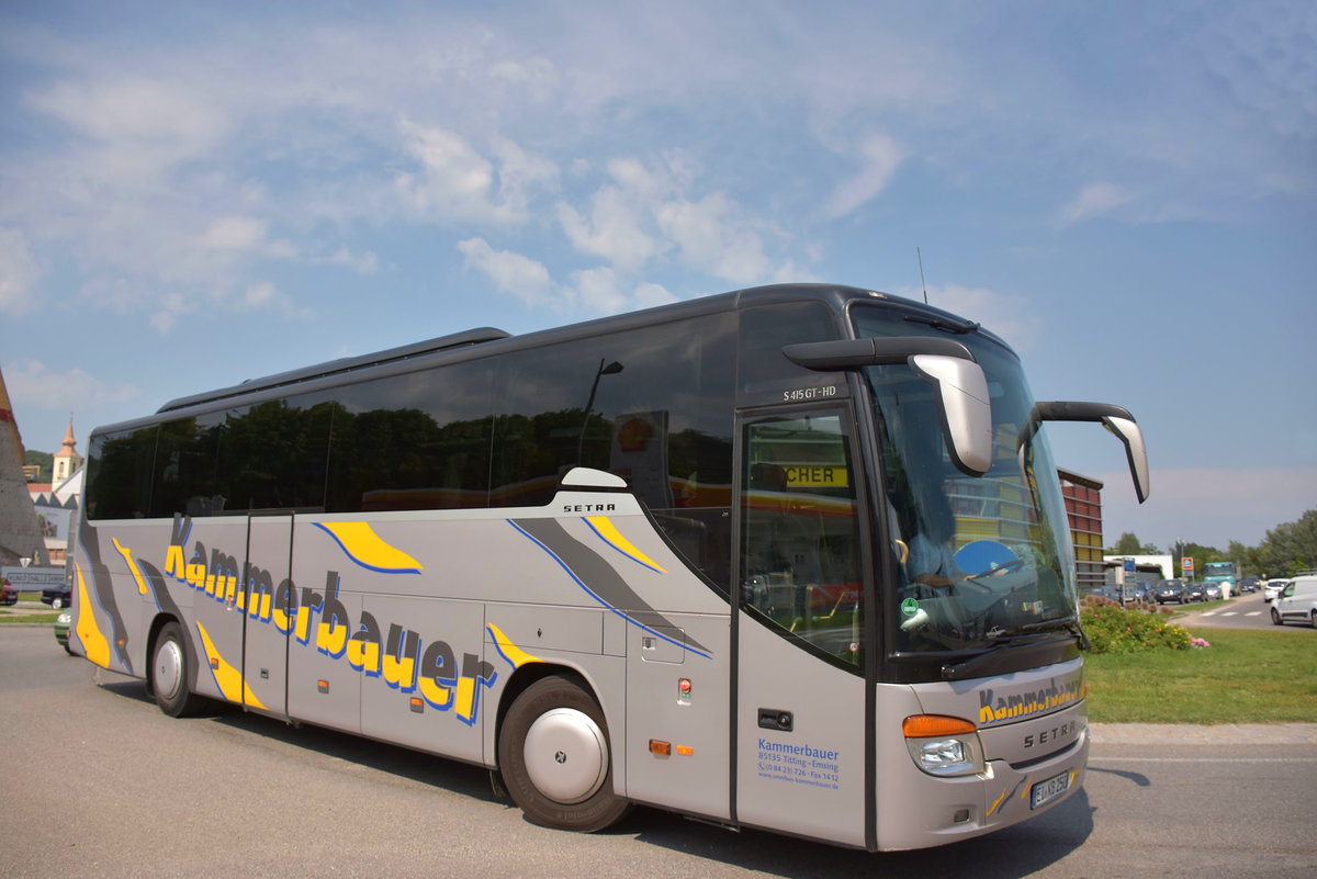 Setra 415 GT-HD von Kammerbauer Reisen aus der BRD 2018 in Krems.