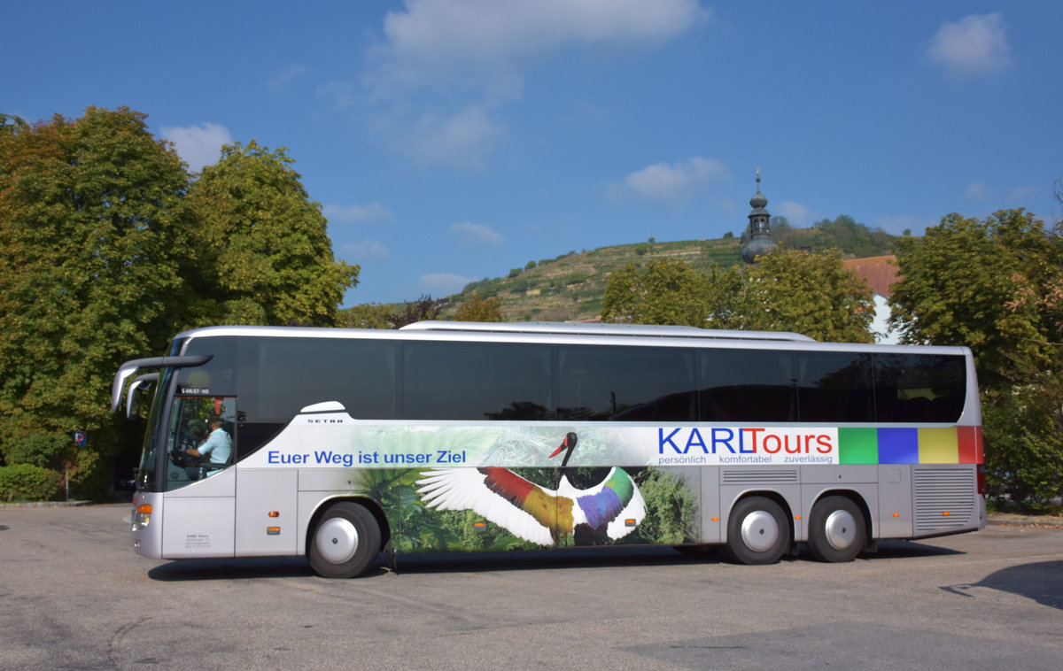 Setra 415 GT- HD von Karl Tours aus �sterreich 2017 in Krems.