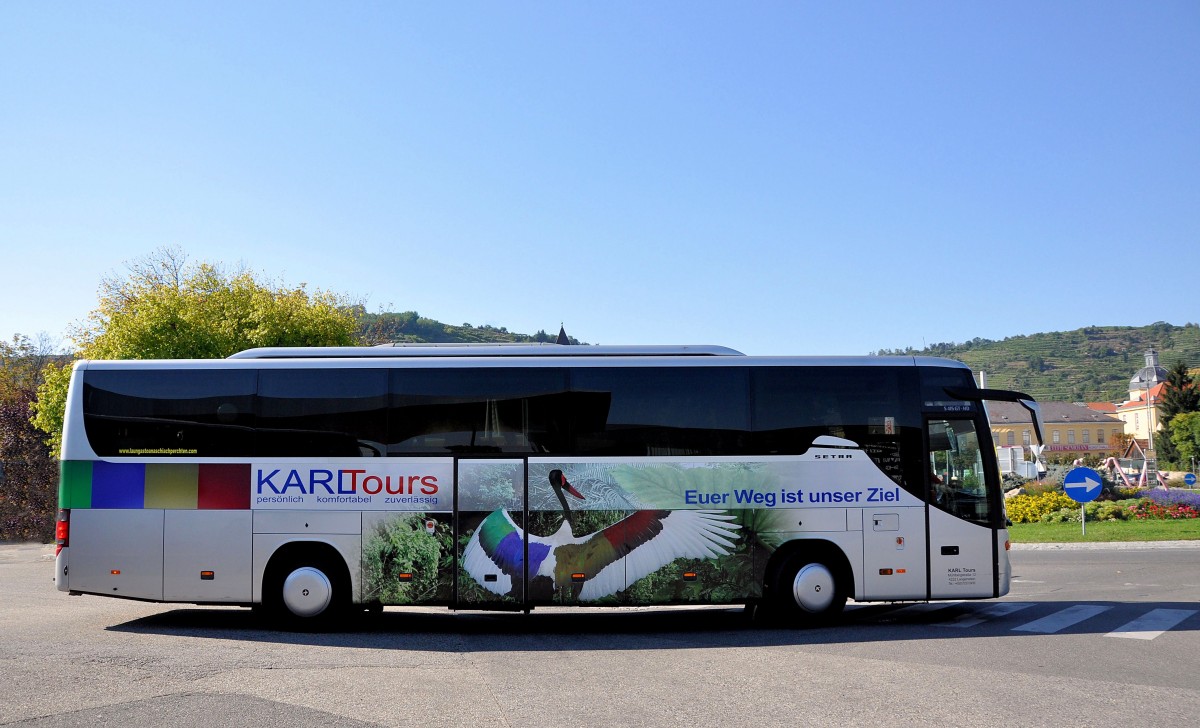 SETRA 415 GT-HD von KARL Tour`s aus �sterreich im September 2013 in Krems.