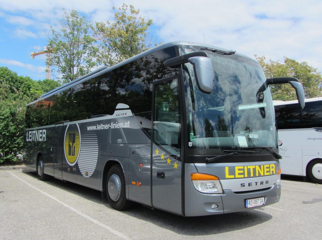 Setra 415 GT-HD von Leitner Reisen aus �sterreich 06/2017 in Krems.