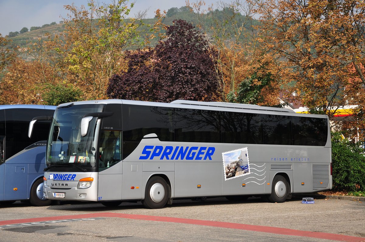 Setra 415 GT- HD von Springer Reisen aus �sterreich in Krems.