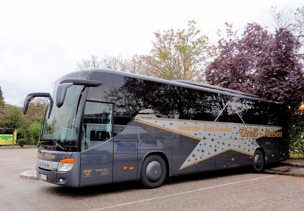 Setra 415 GT-HD von Thei� Reisen aus der BRD in Krems gesehen.