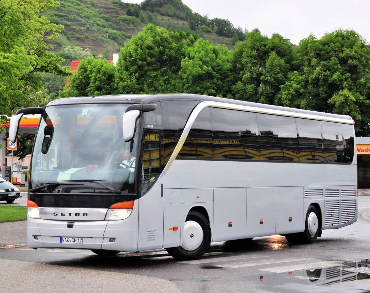 Setra 415 HD von Herwig Reisen aus Deutschland am 17.Mai 2014 in Krems.